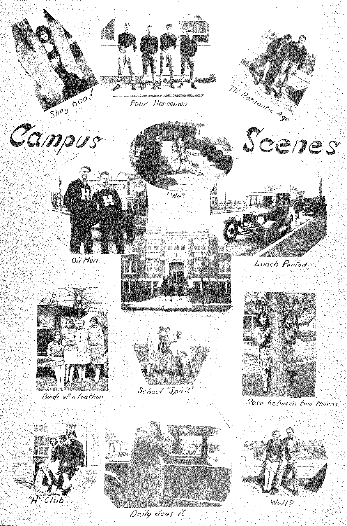 1928 Campus Scenes